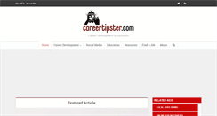 Desktop Screenshot of careertipster.com
